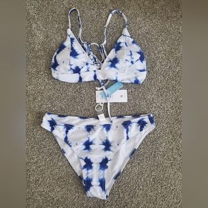 Two piece Tie Dye Bikini Swimsuit
